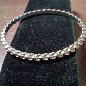 Vtg. Graziano Twisted Bangle